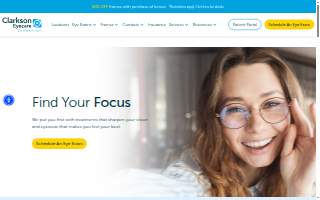 Clarkson Eyecare of Arnold website