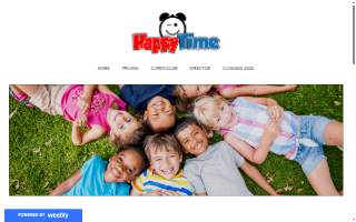 Happy Time Daycare website