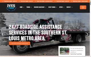 Ives Towing & Semi Truck Heavy Wrecker website
