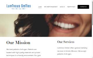 Luminous Smiles website