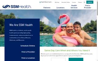 SSM Health Urgent Care of Wentzville website