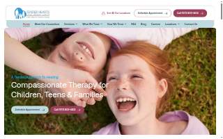 Tender Hearts Child Therapy Center website