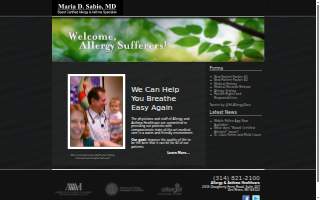 Allergy & Asthma Healthcare of Ballwin website