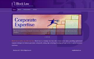 B. Block Law LLC St Louis DWI and Criminal Defense Attorney website