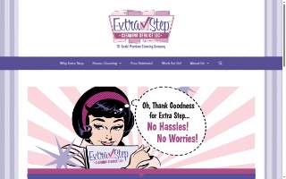 Extra Step Cleaning website