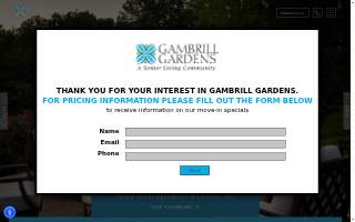 Gambrill Gardens Senior Apartments website