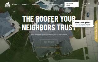 Gorilla Roofing Ballwin website