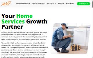 Nuvo Agency website