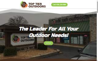 Top Tier Outdoors of Ballwin website