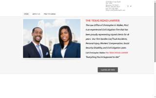 Walker Law LLC website