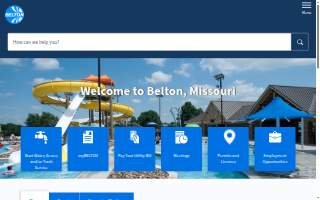 Belton Senior Center website