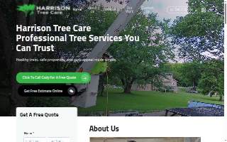 Harrison Tree Care of Belton website