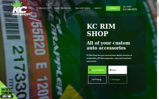 KC Rim Shop & Audio website