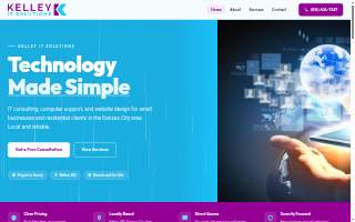 Kelley IT Solutions website