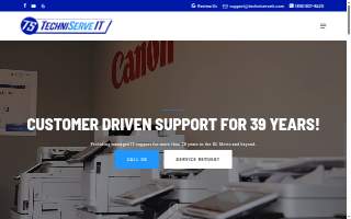 Techniserve IT Services Inc. of Belton website