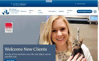 Blue Springs Animal Hospital: Carey Jerry DVM website