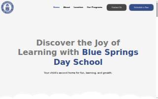 Blue Springs Day School website