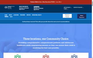 Community Choice Pediatrics of Blue Springs website