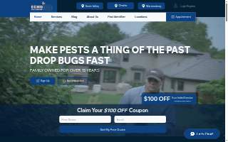 Echo Pest Control website