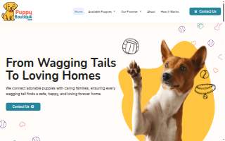 Puppy Boutique website