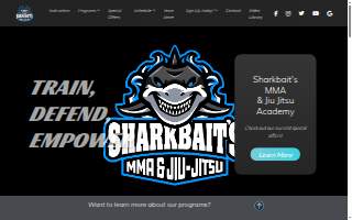 Sharkbait's MMA & Jiu Jitsu Academy website
