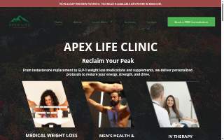 Apex Life Clinic website