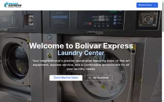Bolivar Express Laundry Center website