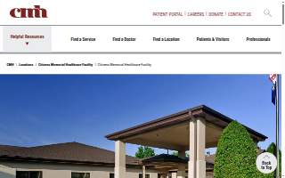 Citizens Memorial Healthcare Facility website