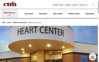 CMH Heart Institute Clinic website