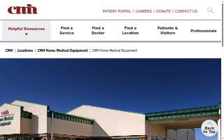 CMH Home Medical Equipment - Bolivar website