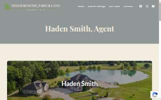 Haden Smith, Missouri Home, Farm & Land Realty, LLC website