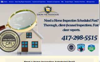 Show Me Missouri Home Inspections LLC. of Bolivar website