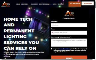 A5 Home Tech of Branson website