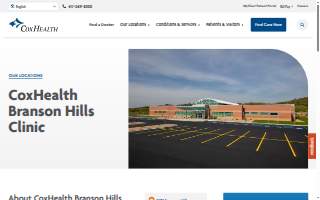 CoxHealth Branson Hills Clinic website