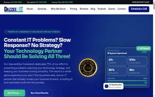 DaZZee I.T. Services website