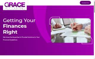 Grace Accounting, LLC website