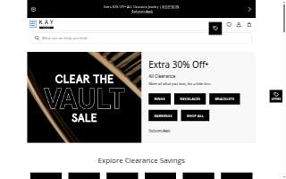 KAY Outlet of Branson website