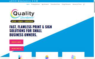 Quality Quick Print website