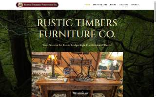 Rustic Timbers Furniture Co. website