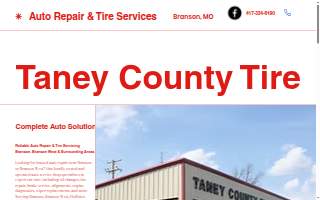 Taney County Tire website