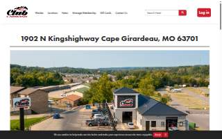 Club Car Wash of Cape Girardeau website