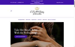 CP McGinty Jewelers website