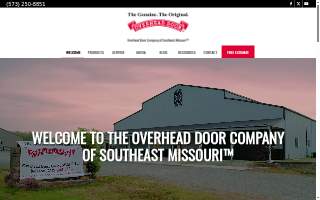 Overhead Door Company of Southeast Missouri™ website