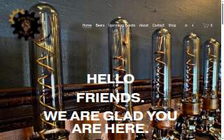Beard Engine Brewing Co. website