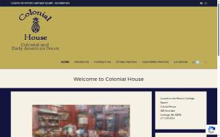 Colonial House Furniture store website