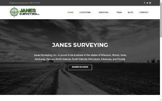 Janes Surveying, Inc. of Carthage website