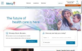 Mercy Clinic Orthopedics - Carthage website