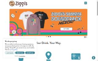 Ziggi's Coffee of Cape Girardeau website