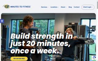 20 Minutes To Fitness website