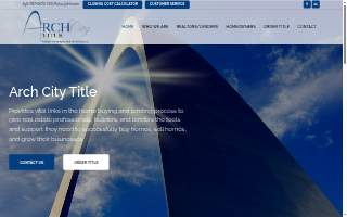 Arch City Title, a division of Fidelity National Title Company LLC website